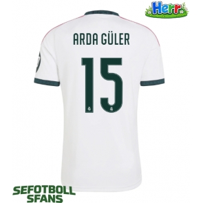 Real Madrid Arda Guler #15 Hemmatröja 2026-27 Kortärmad